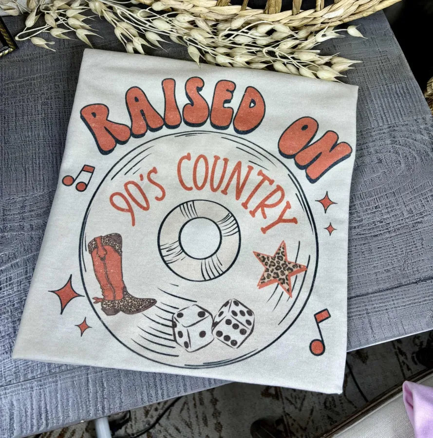 Raised on 90’s Country Tee