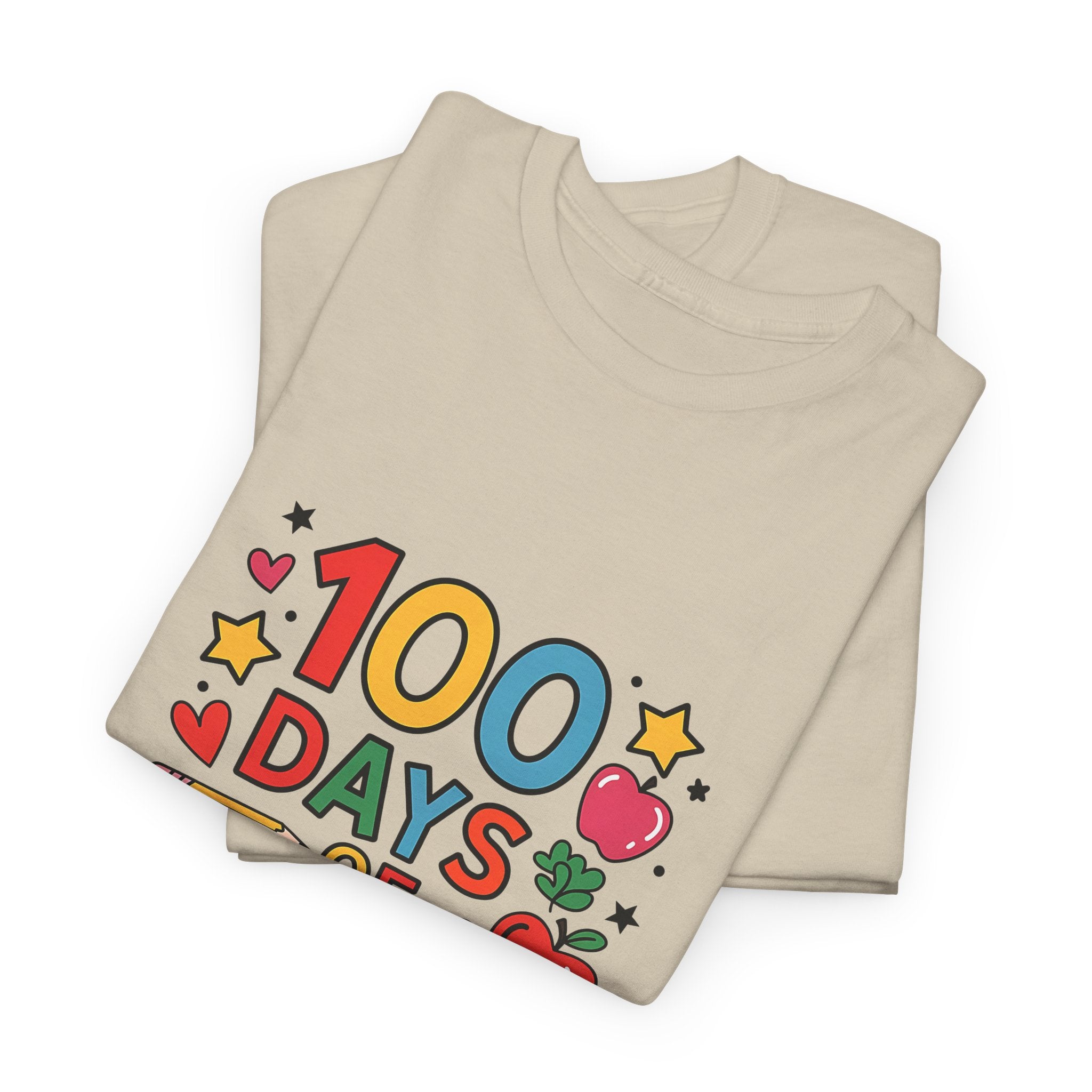 100 Days of School Cotton Tee