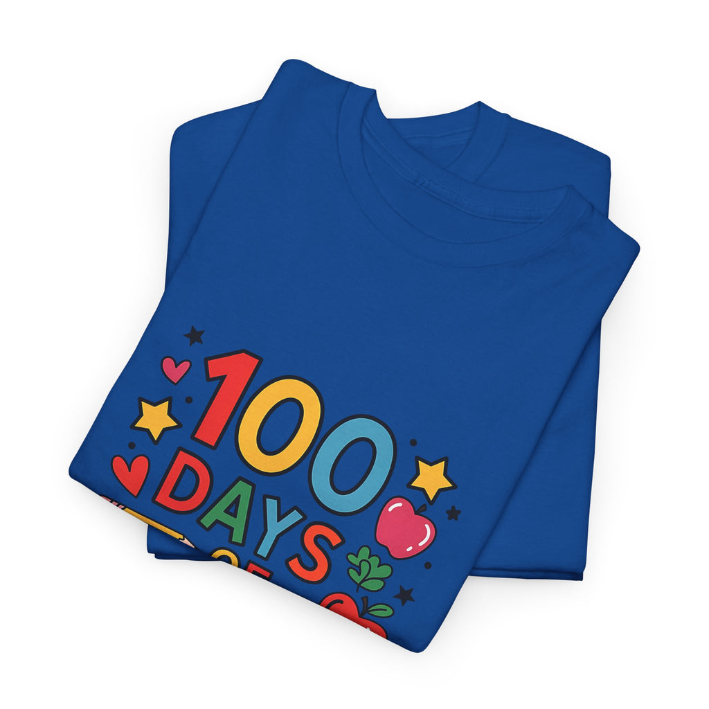 100 Days of School Cotton Tee