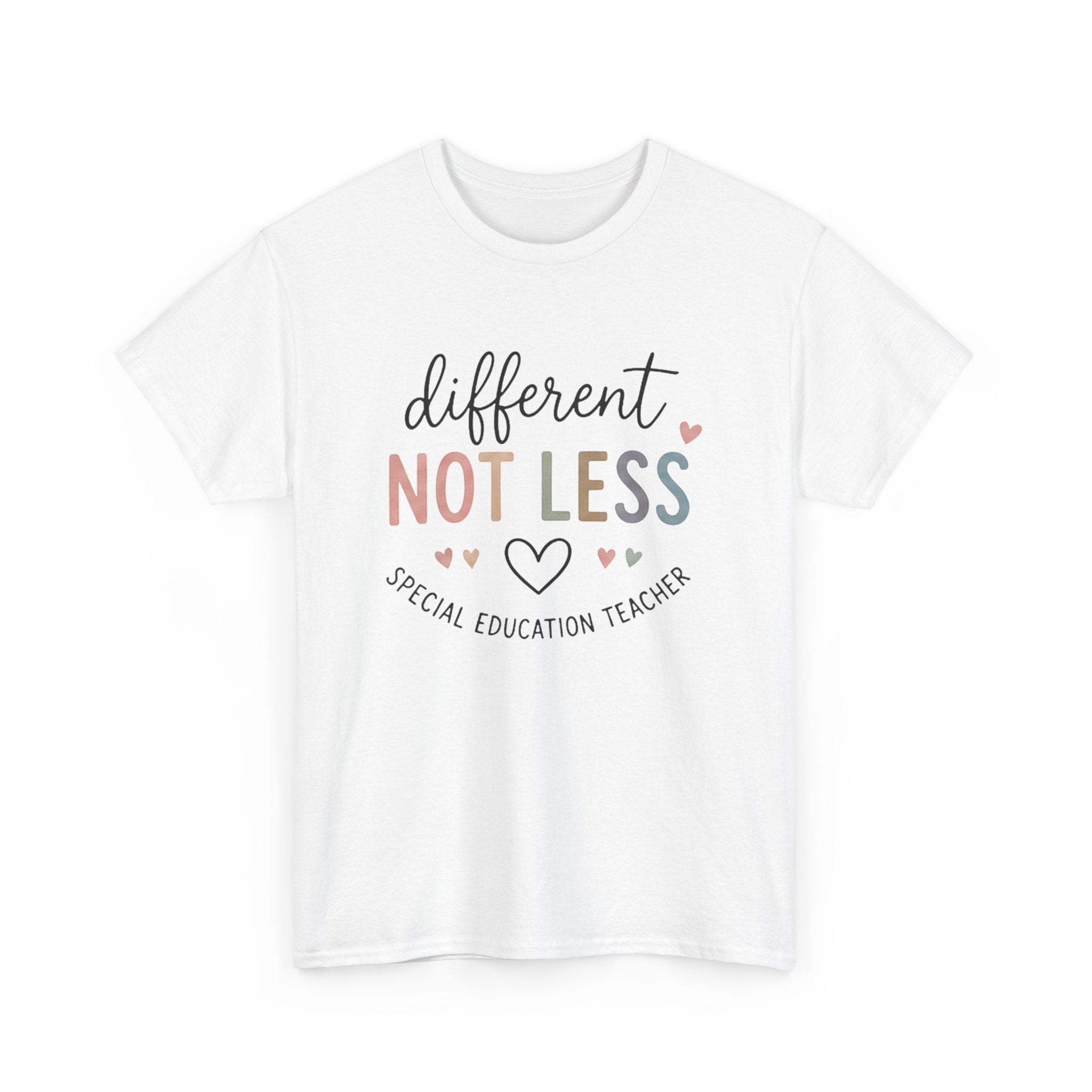 Different Not Less Cotton Tee