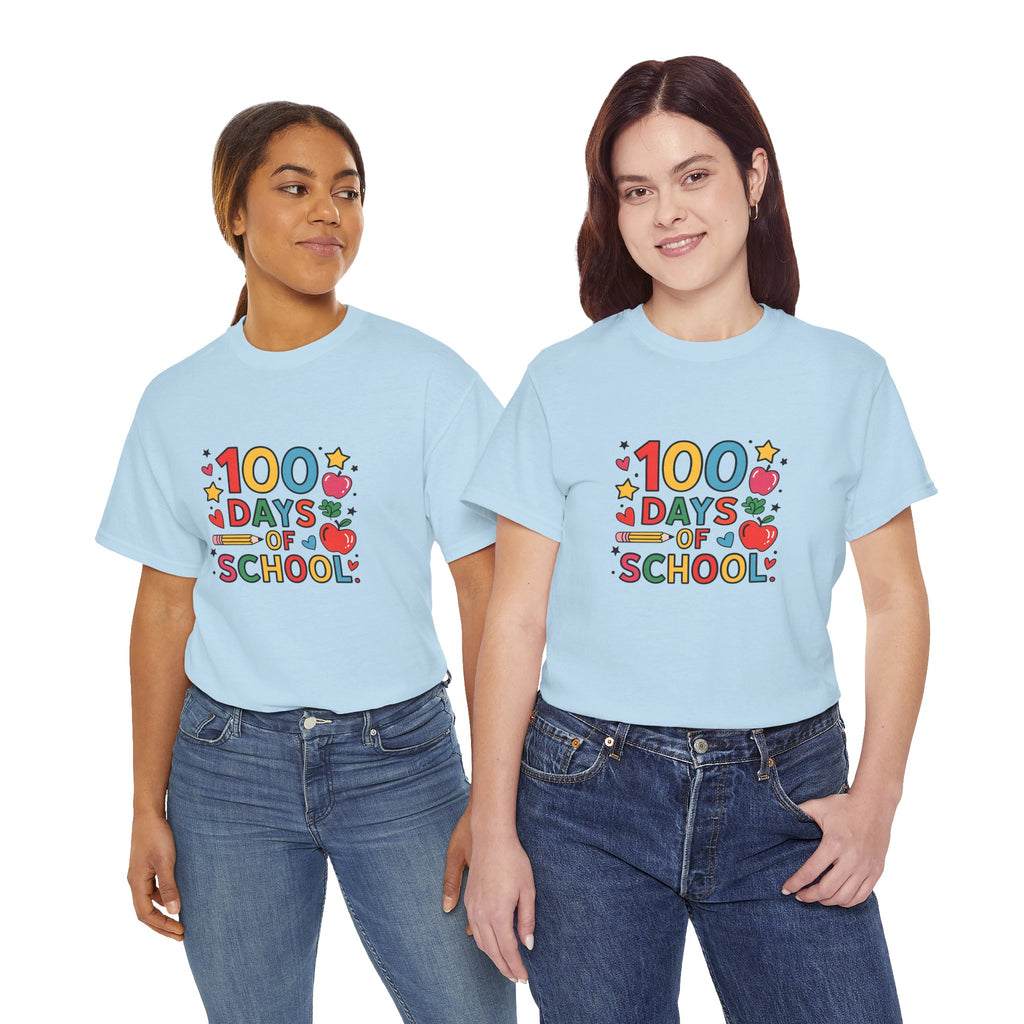100 Days of School Cotton Tee