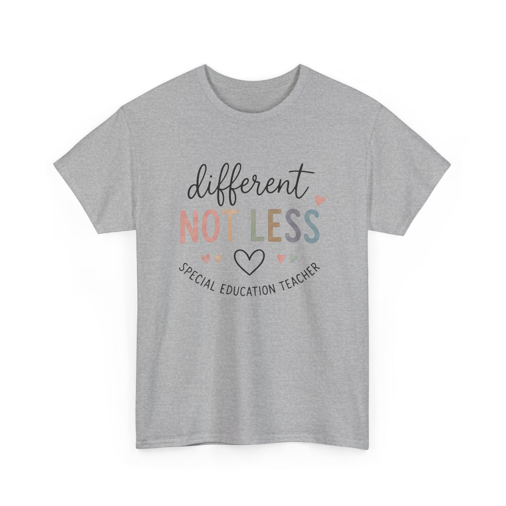 Different Not Less Cotton Tee