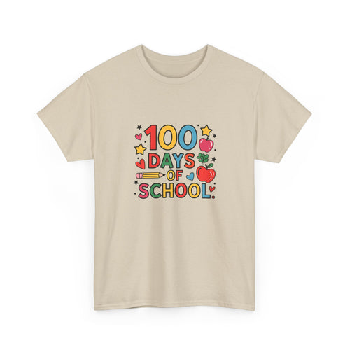 100 Days of School Cotton Tee