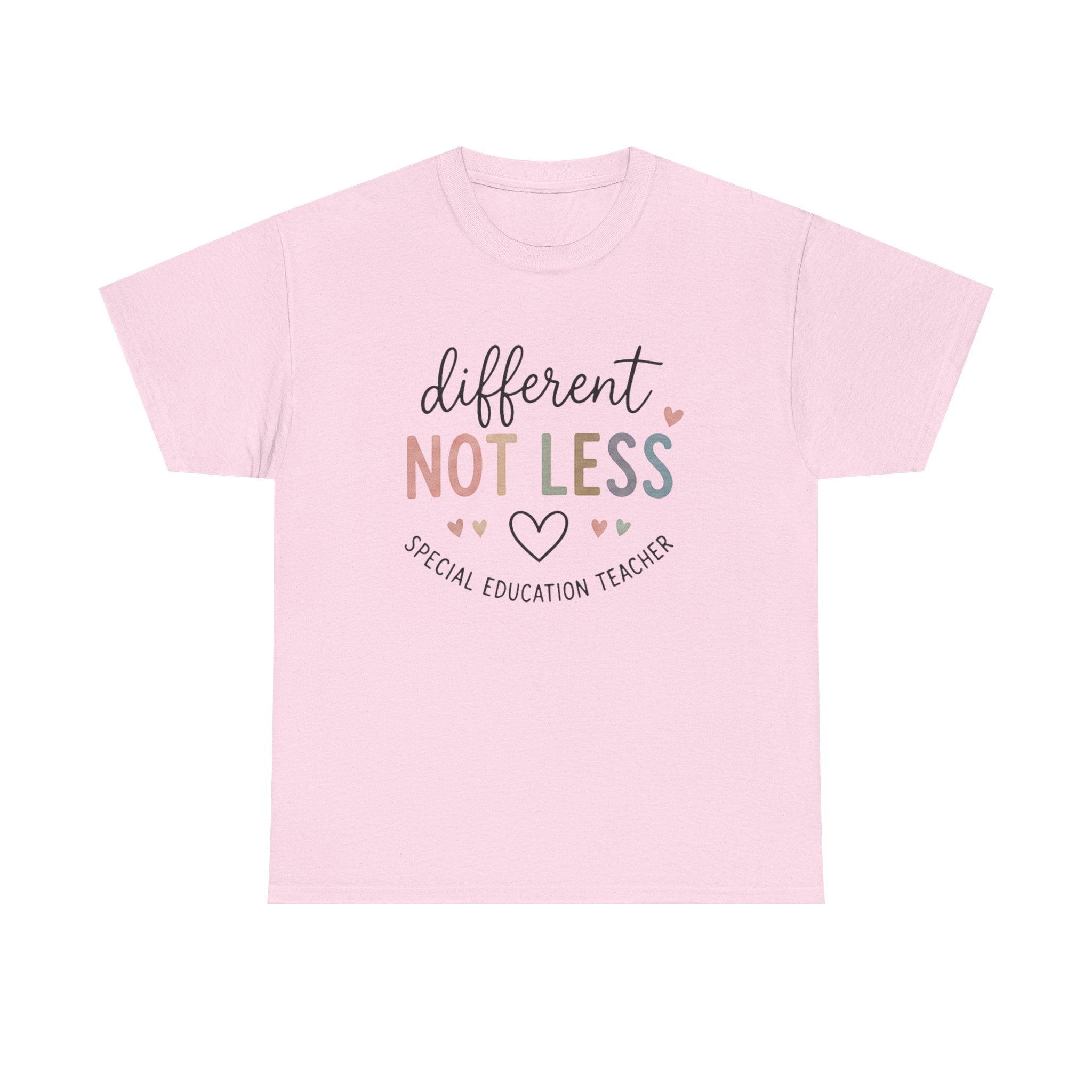 Different Not Less Cotton Tee