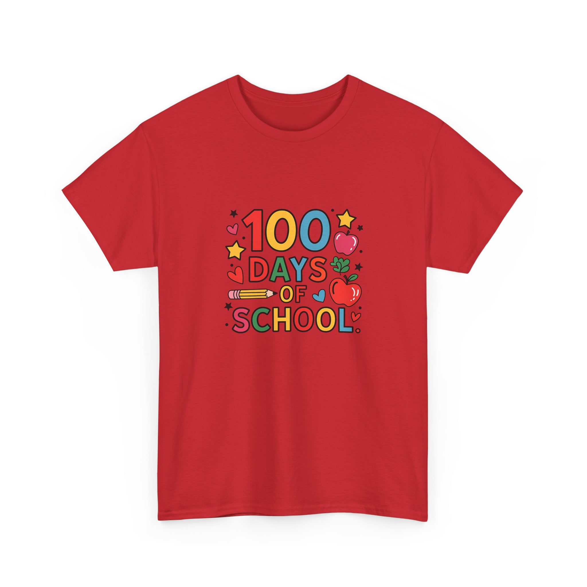 100 Days of School Cotton Tee