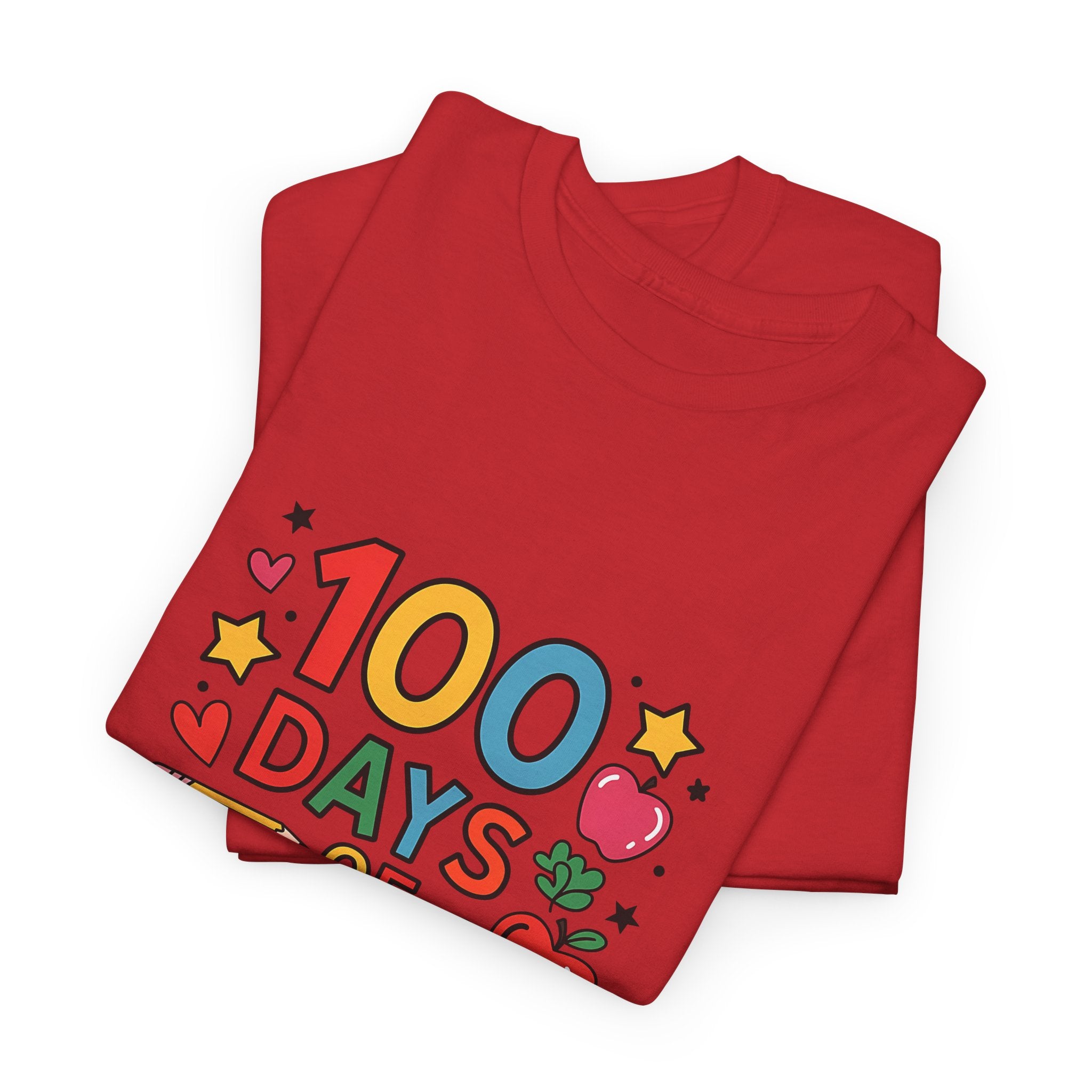 100 Days of School Cotton Tee