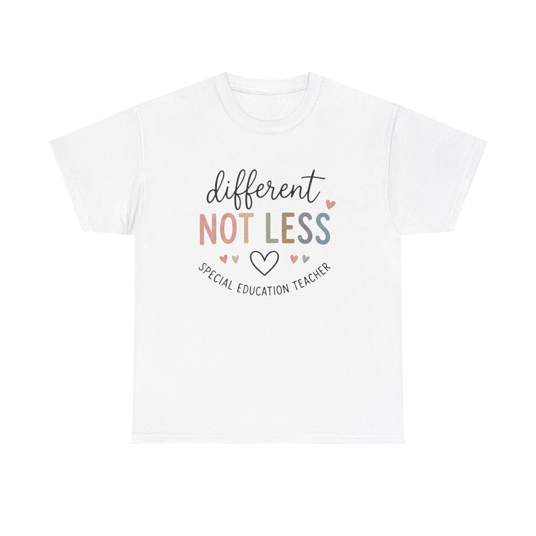 Different Not Less Cotton Tee