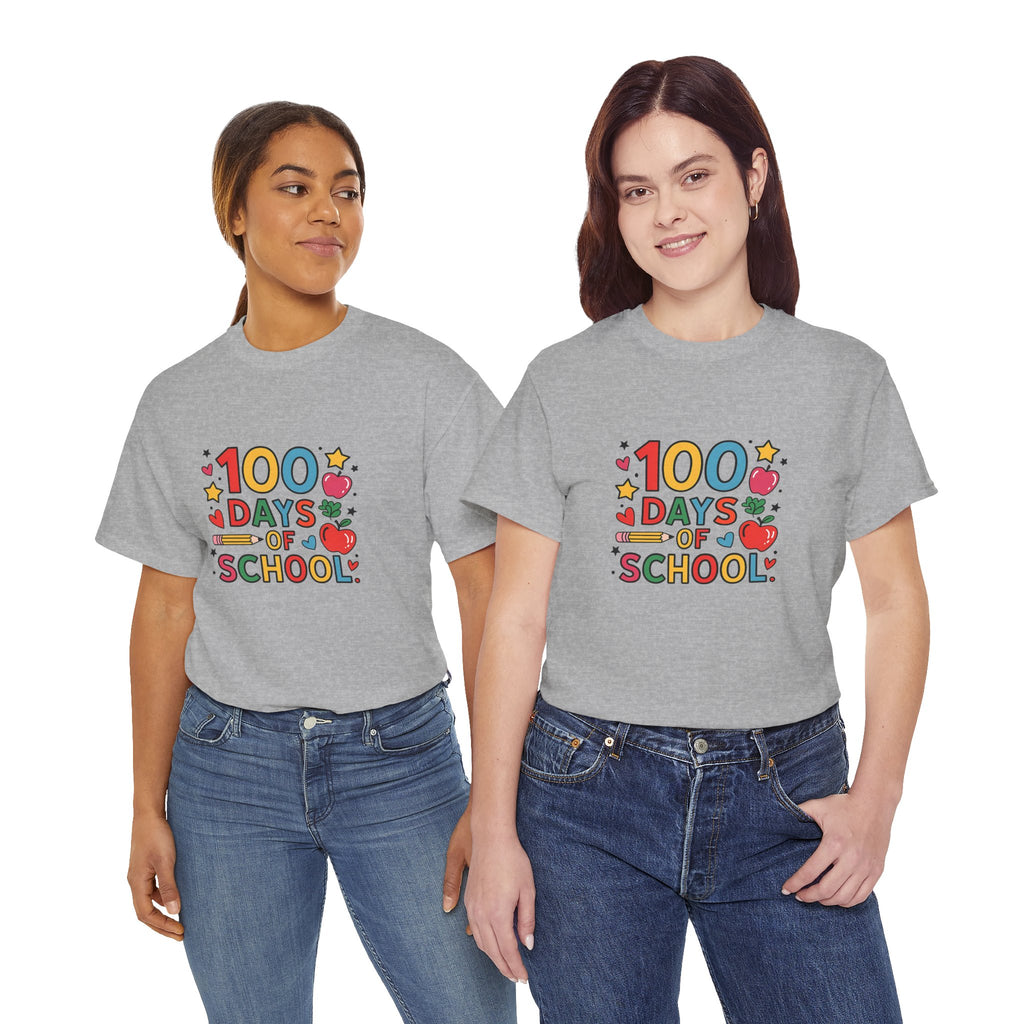 100 Days of School Cotton Tee