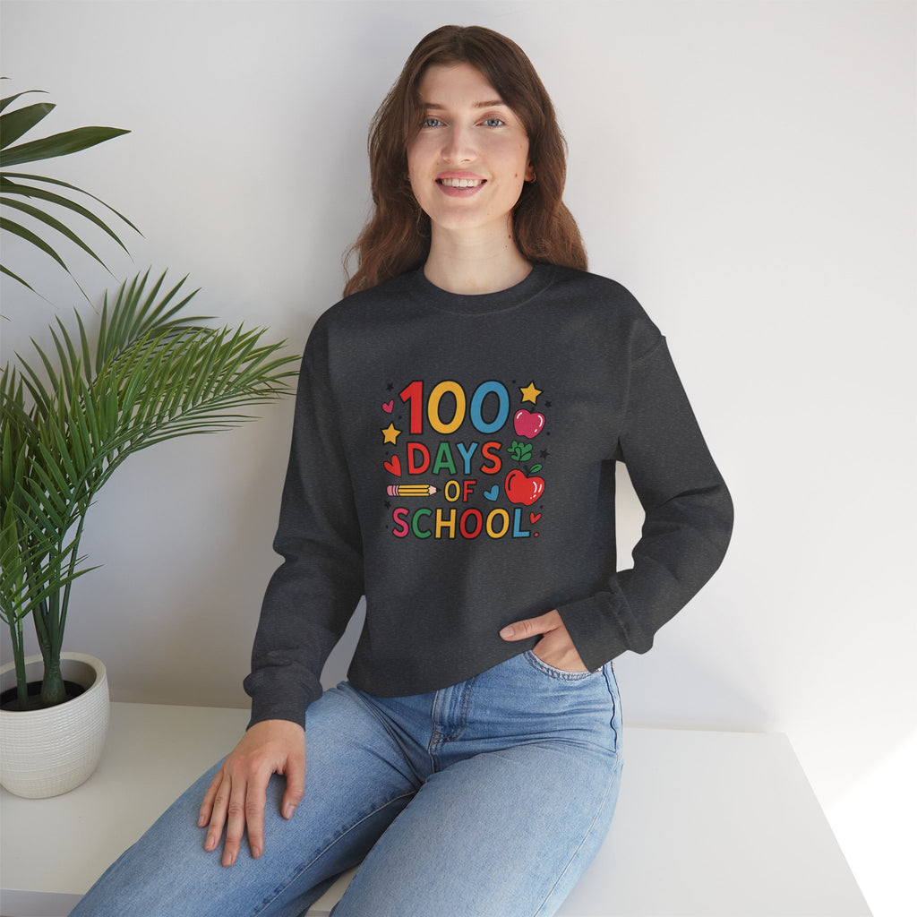 100 Days of School Crewneck