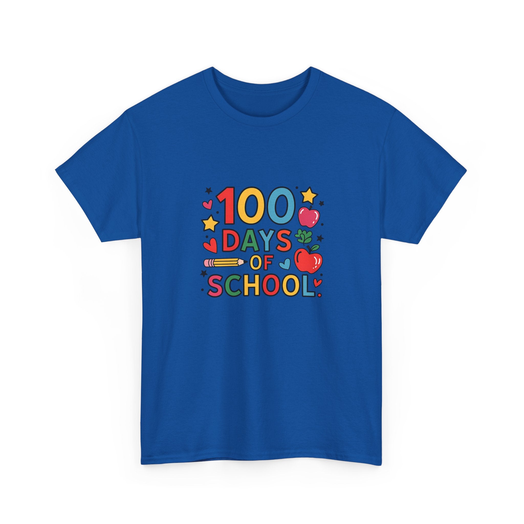 100 Days of School Cotton Tee