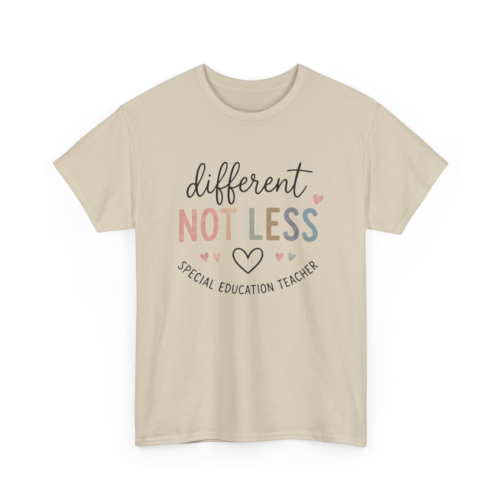 Different Not Less Cotton Tee
