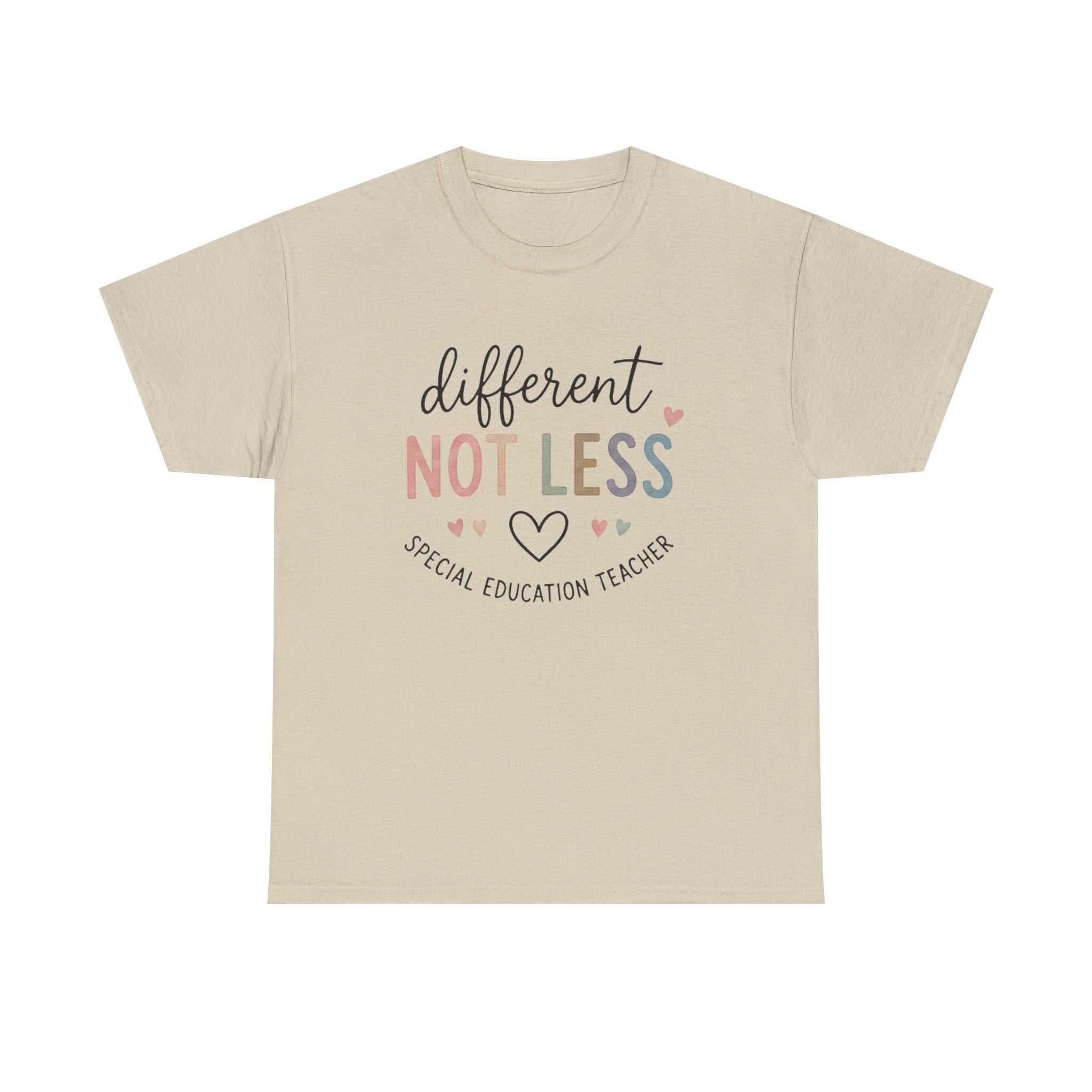 Different Not Less Cotton Tee
