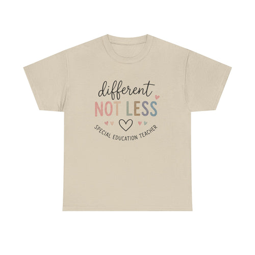 Different Not Less Cotton Tee