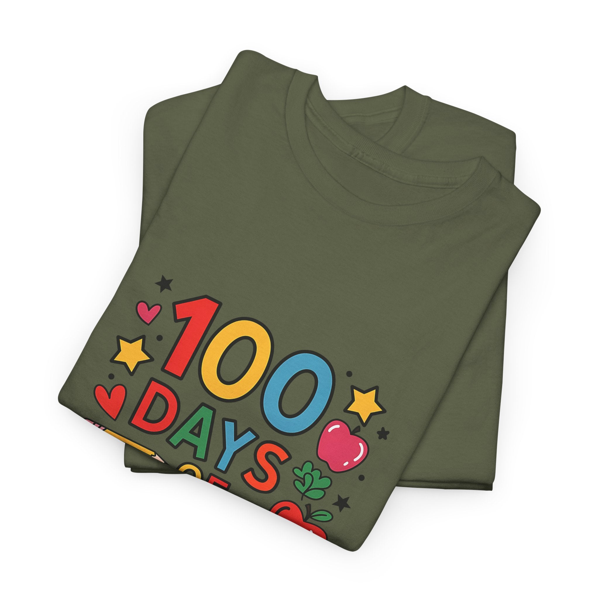 100 Days of School Cotton Tee