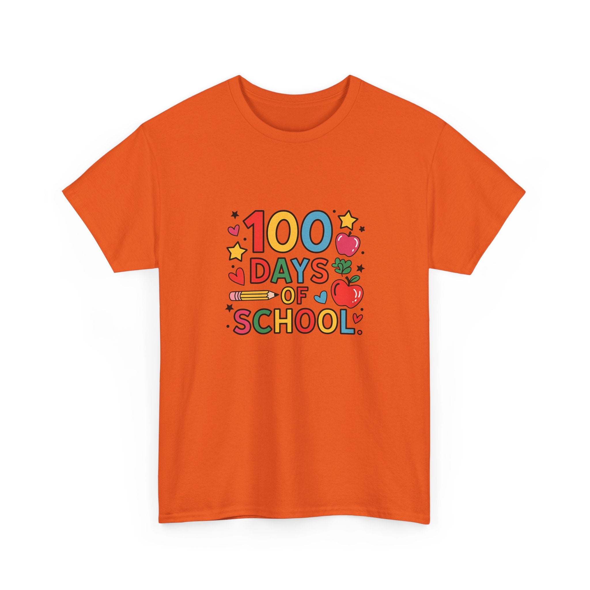 100 Days of School Cotton Tee