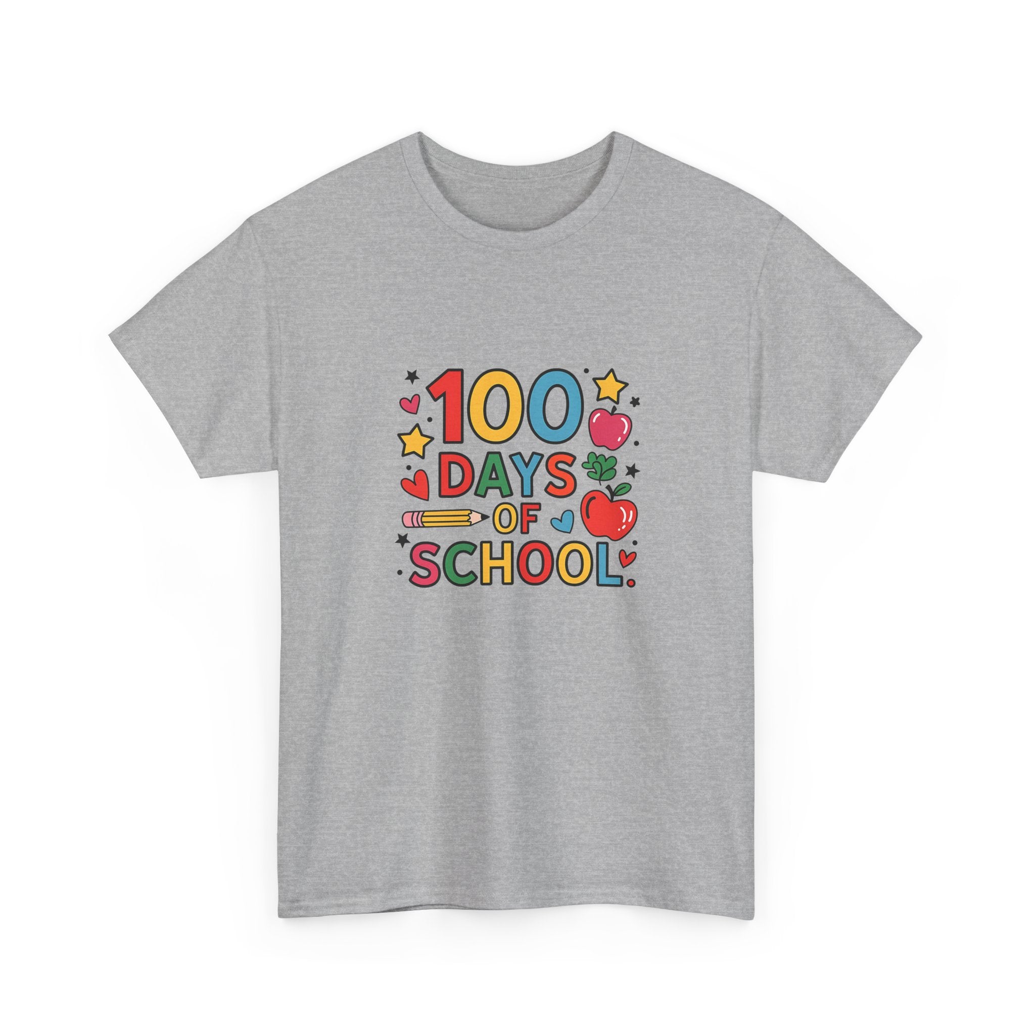 100 Days of School Cotton Tee