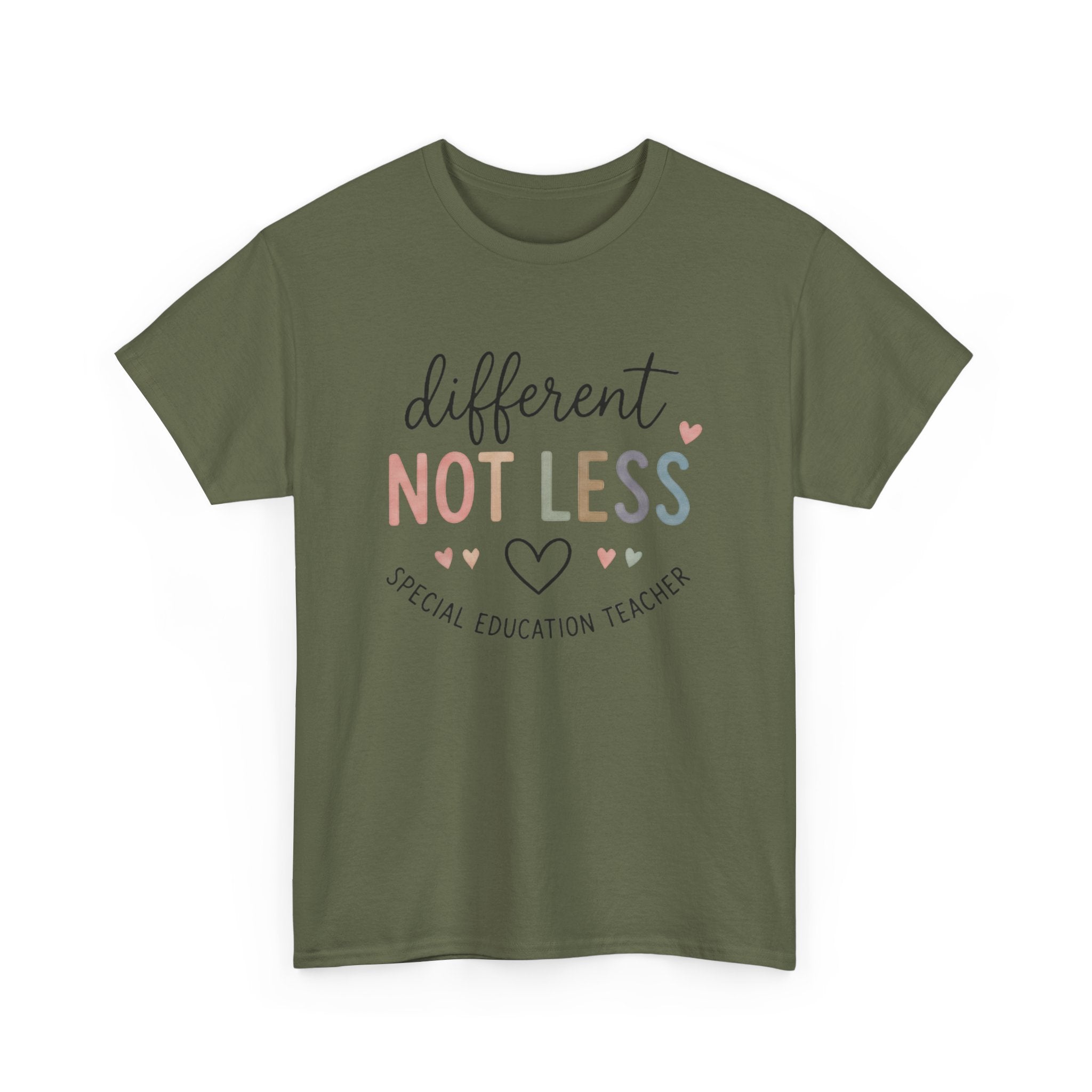 Different Not Less Cotton Tee