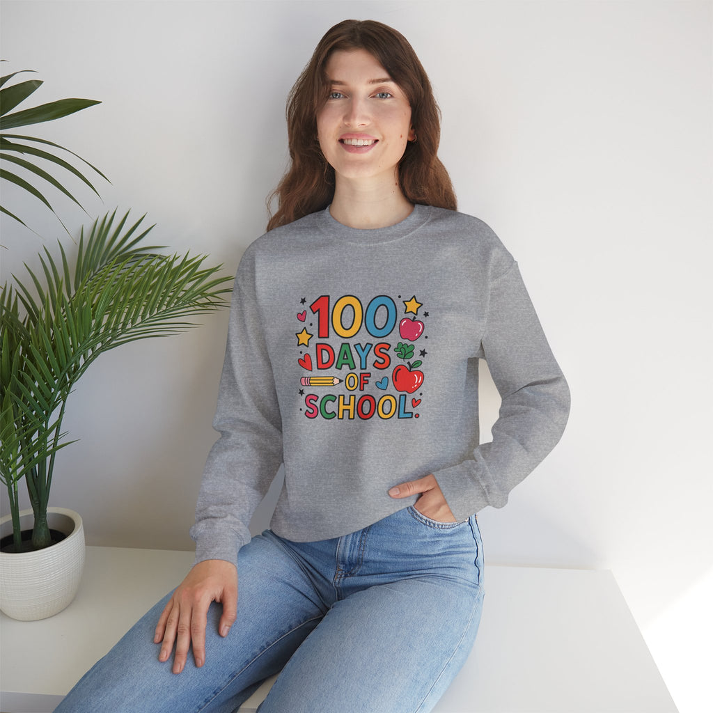 100 Days of School Crewneck