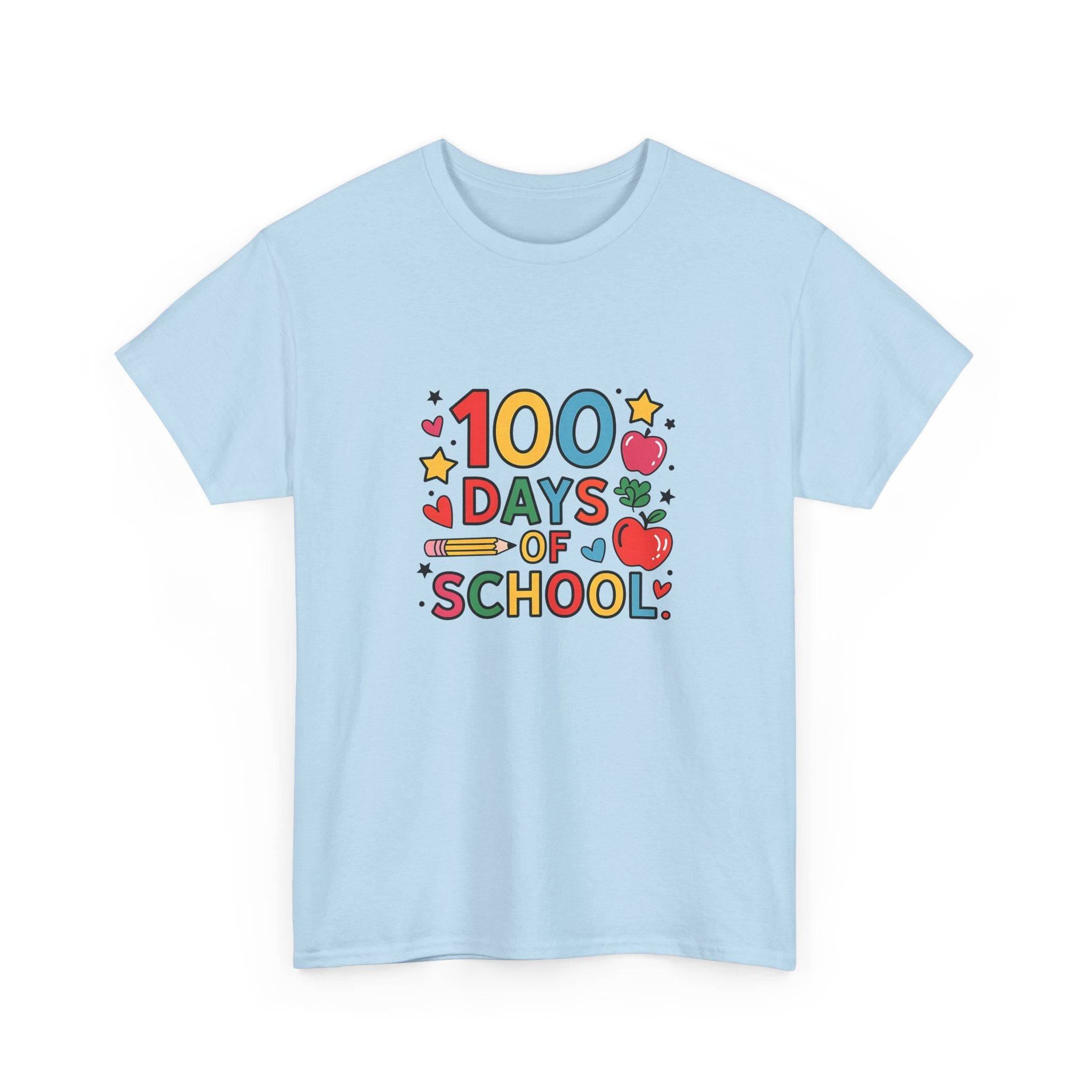 100 Days of School Cotton Tee