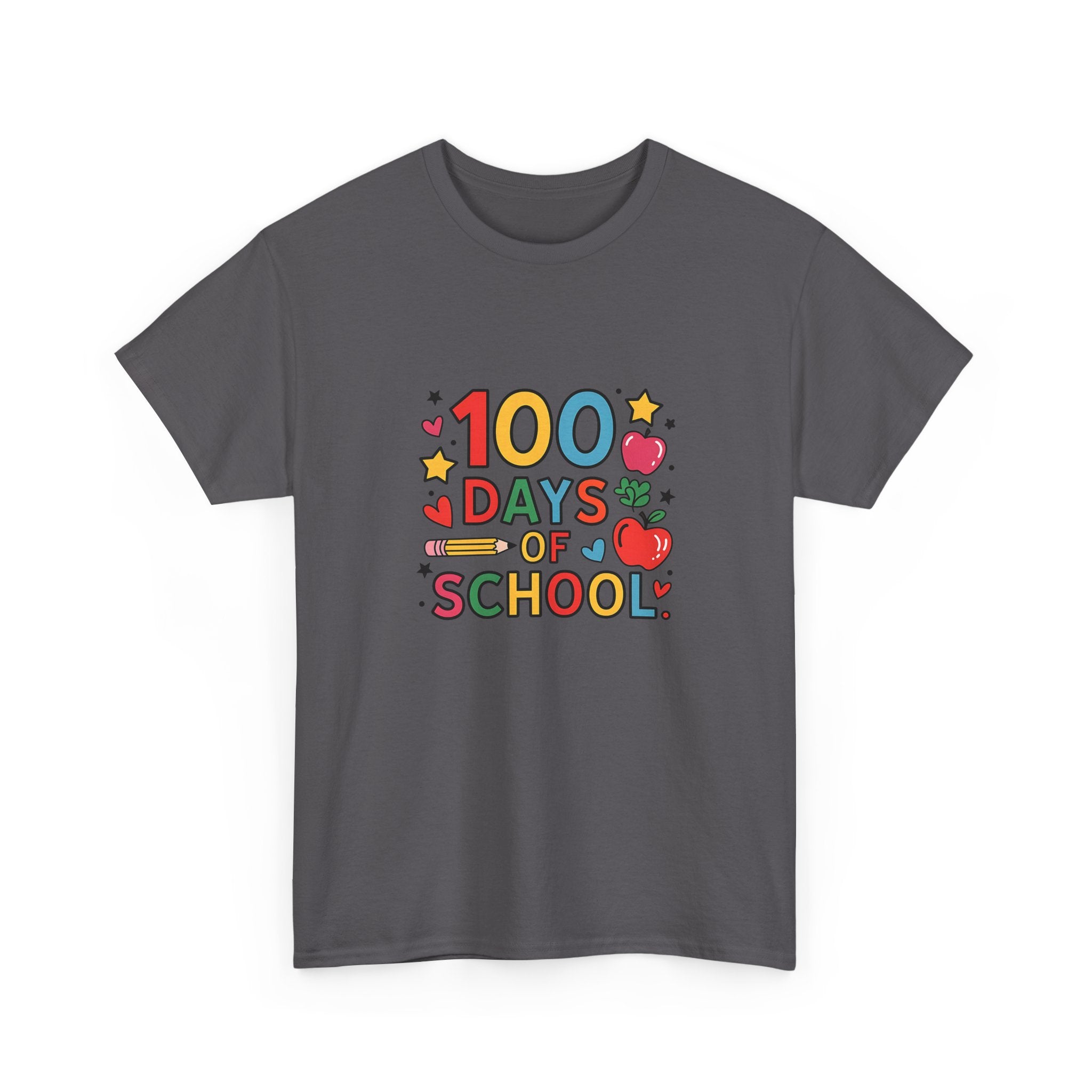 100 Days of School Cotton Tee