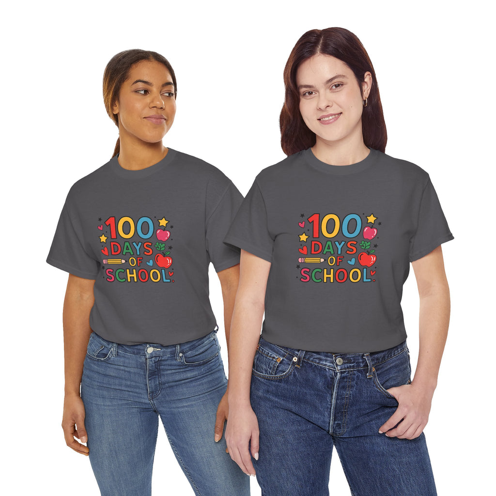 100 Days of School Cotton Tee