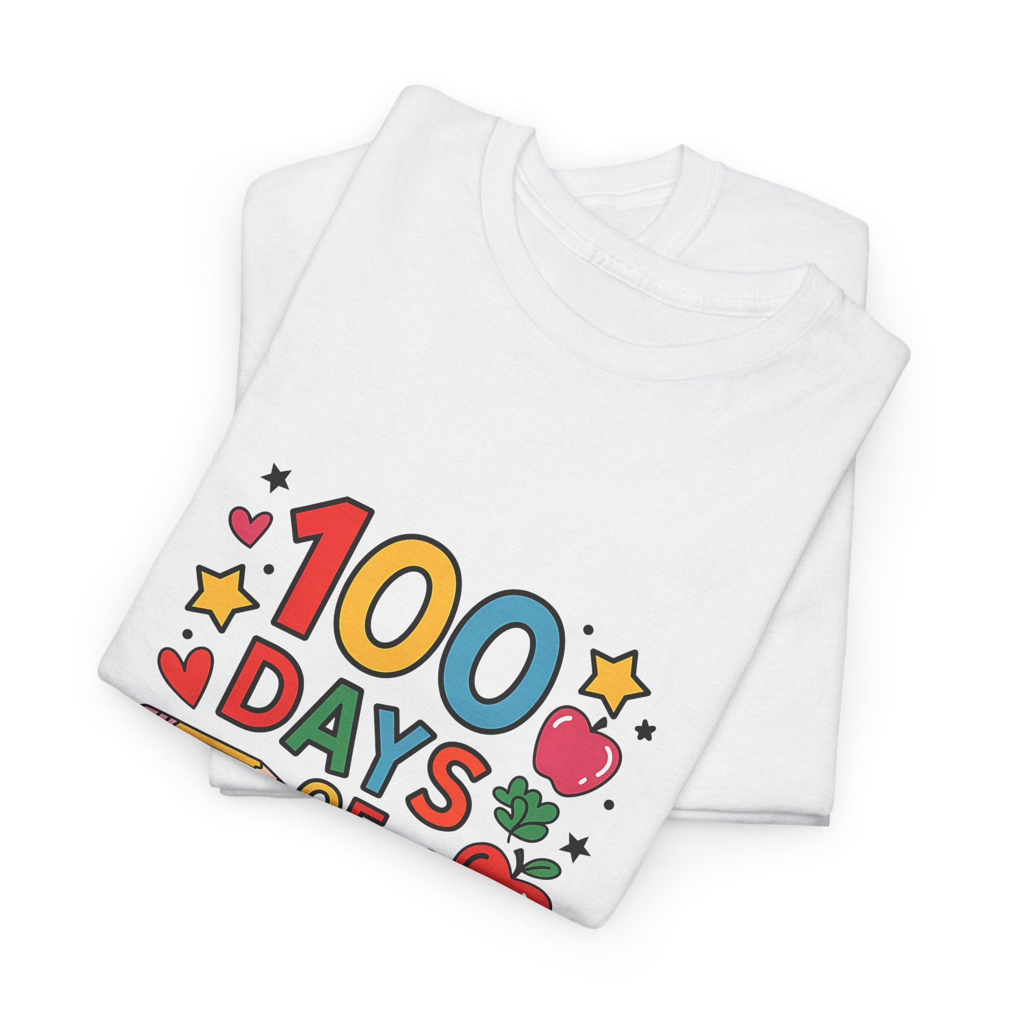 100 Days of School Cotton Tee