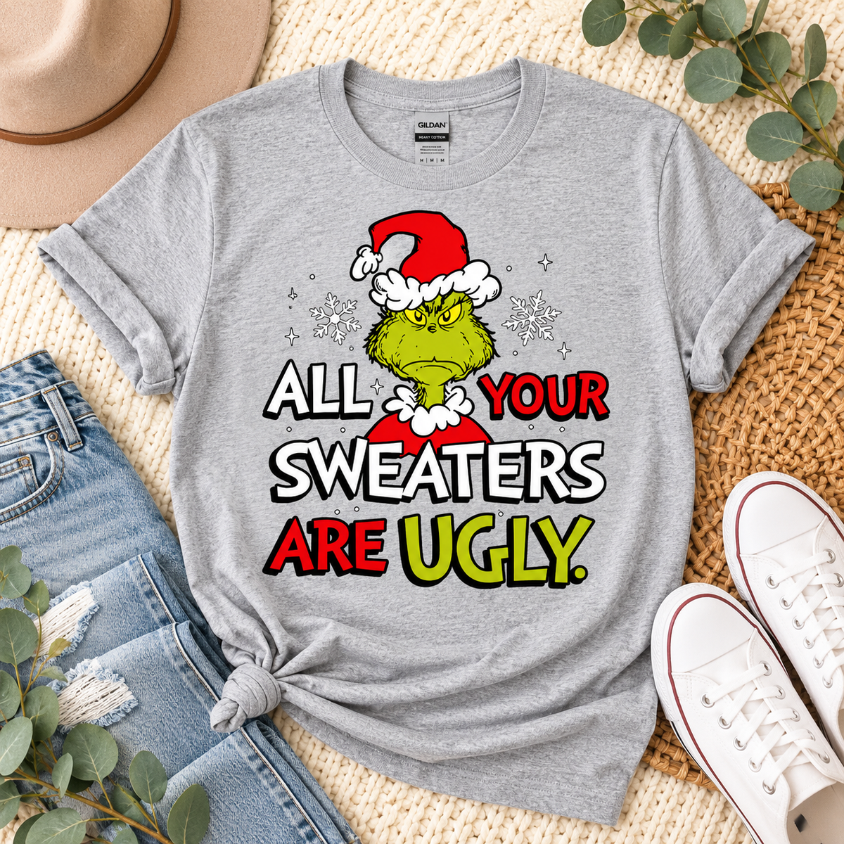 All Your Sweaters Are Ugly Tee