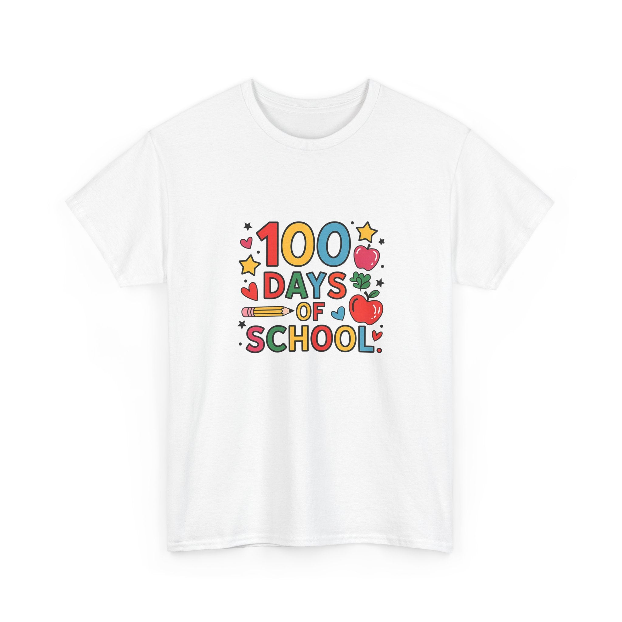 100 Days of School Cotton Tee