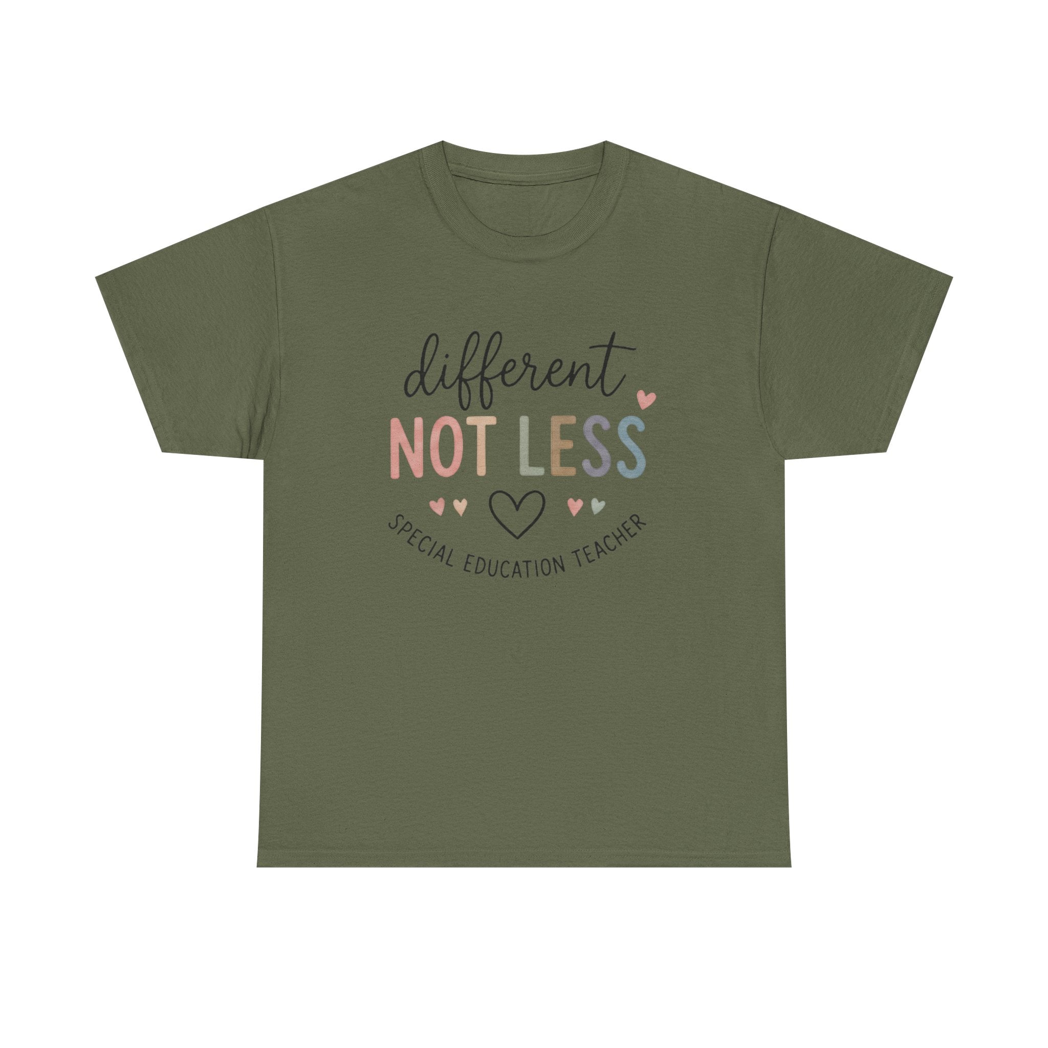 Different Not Less Cotton Tee