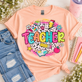 Vibrant Teacher Tee